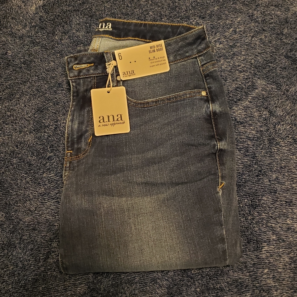 NWT a.n.a slim boot jeans